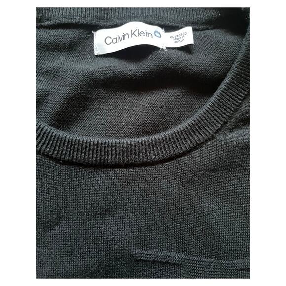 Calvin Klien Black Womens/Teens/Unisex Sweatshirt Size XL Cotton classic liogo - Picture 5 of 7